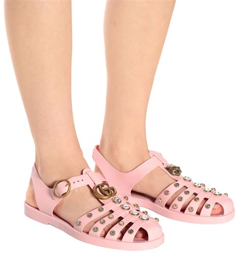 gucci pink sandles|Gucci pink sandals dupe.